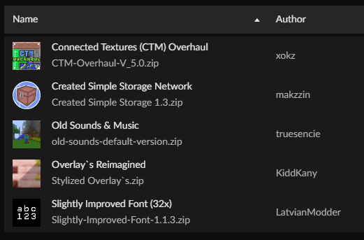 NPLX - Simplified - Resourcepacks