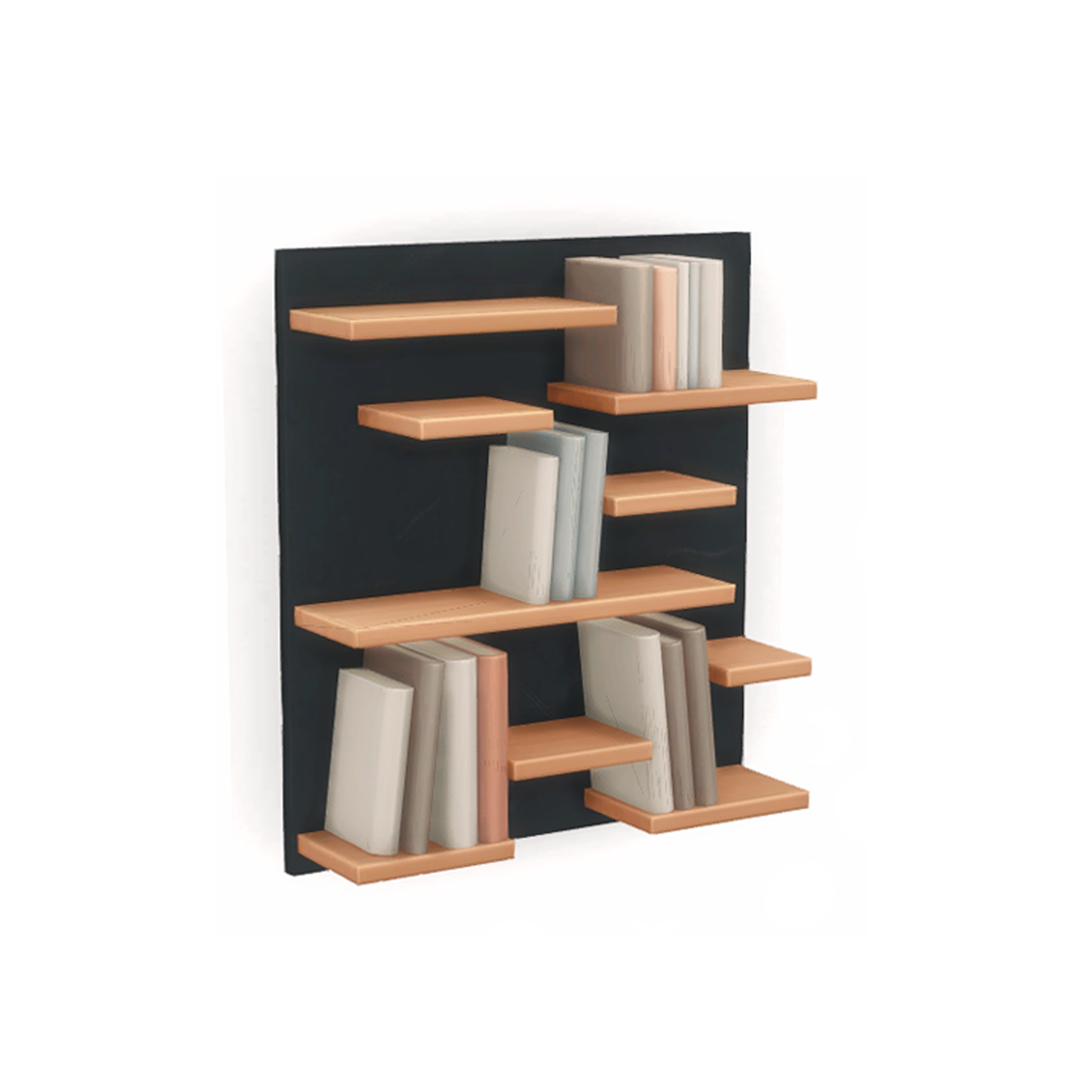 Mrs Smart Bookshelf