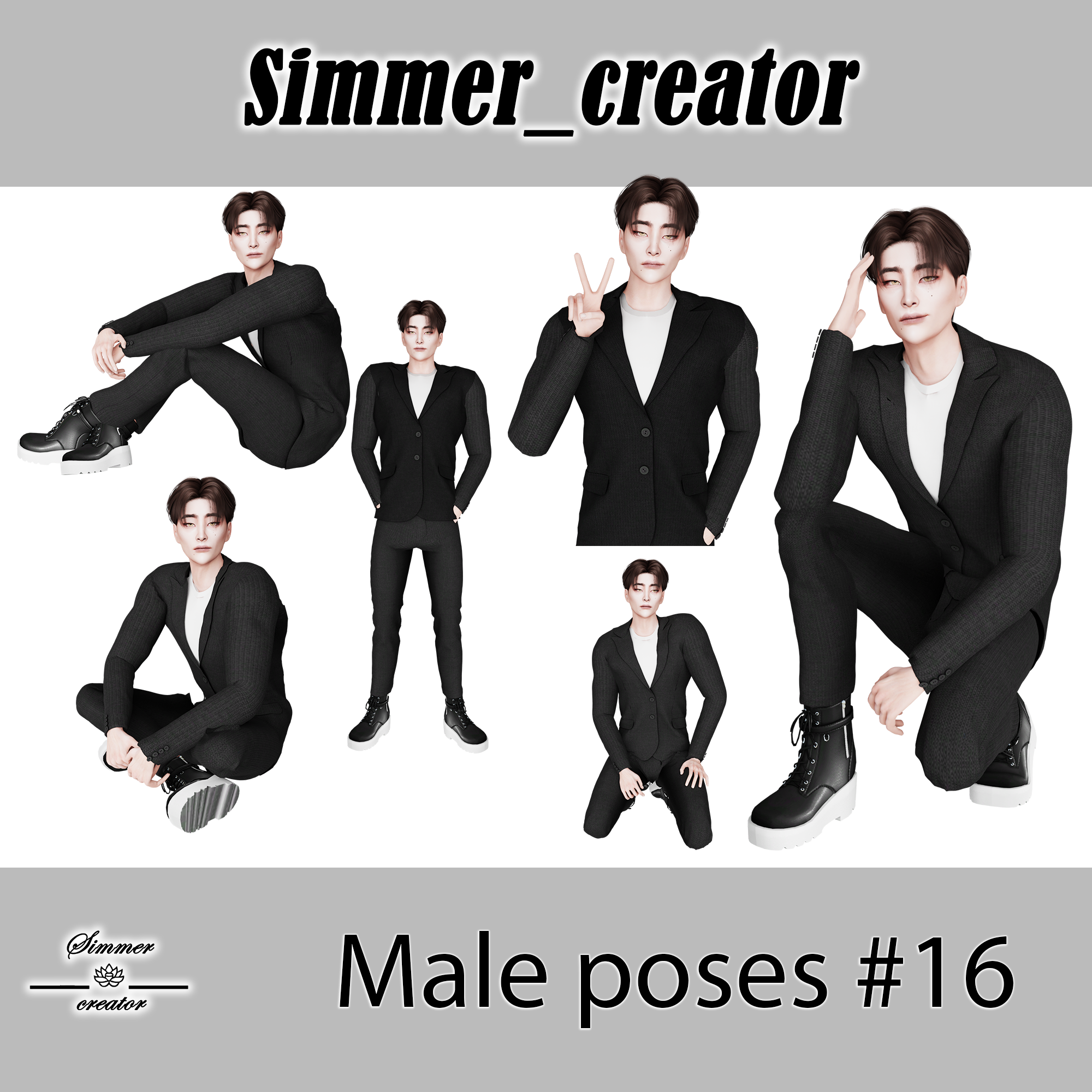 Male poses #16