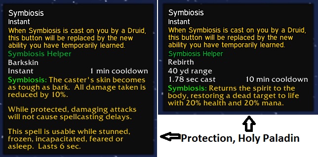 Non-druid example: Paladin
