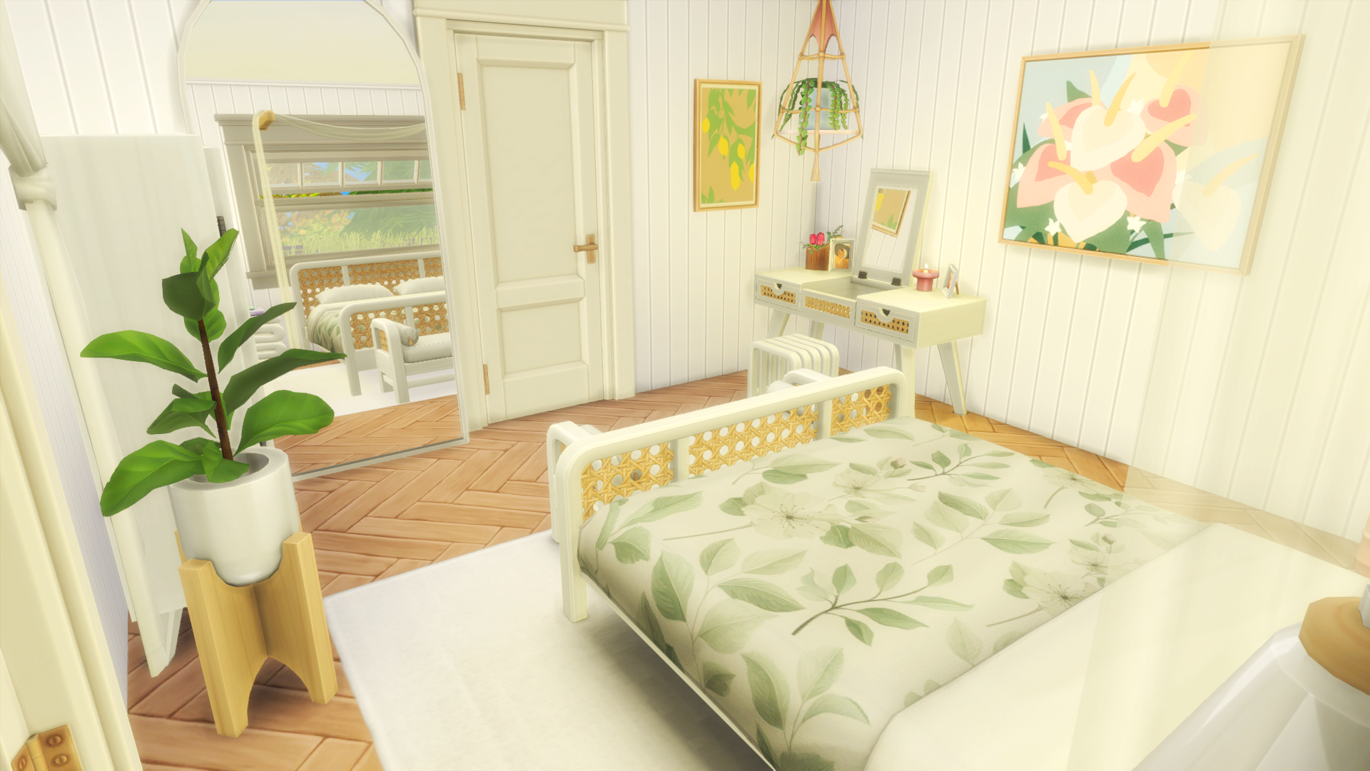 summer bedroom