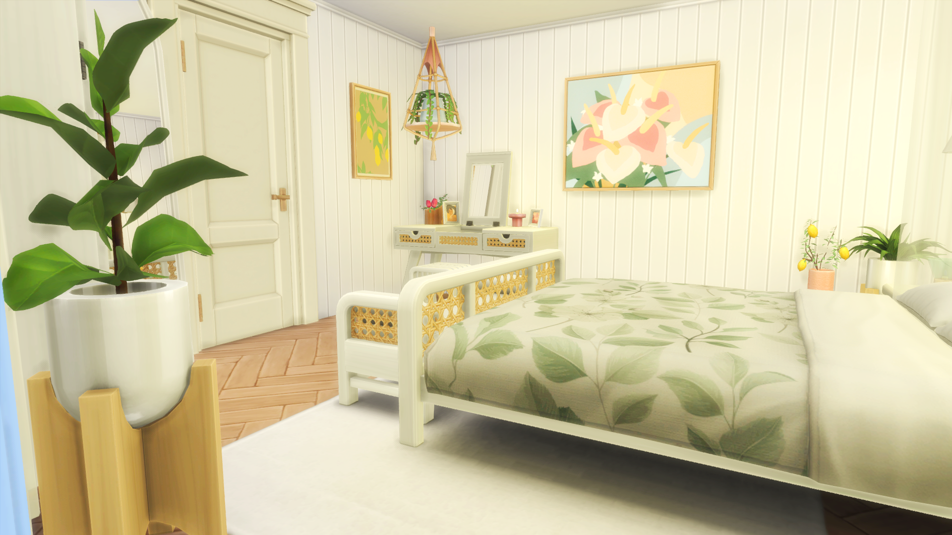 summer bedroom