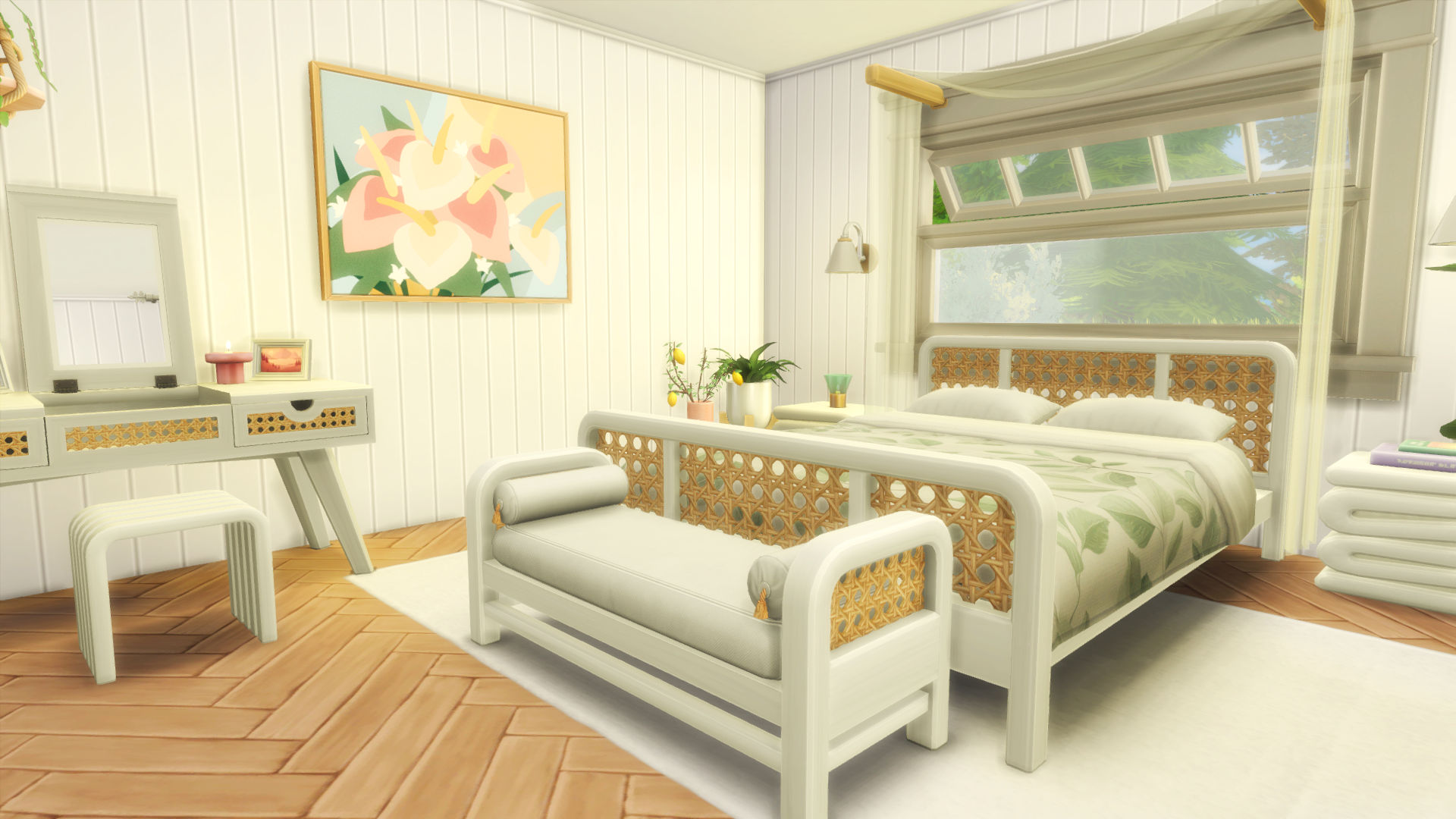 summer bedroom