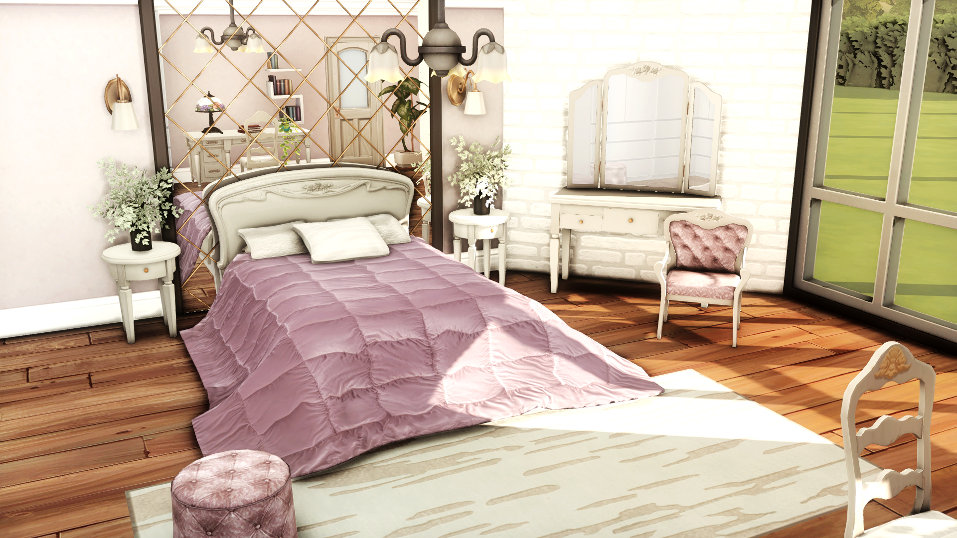 Purple Love Bedroom