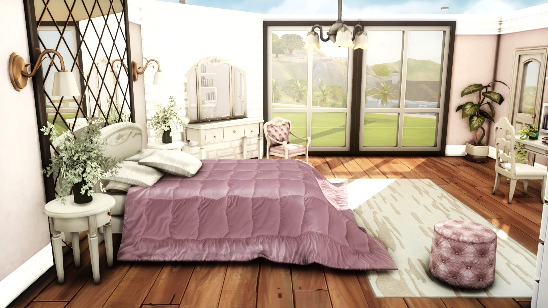 Purple Love Bedroom