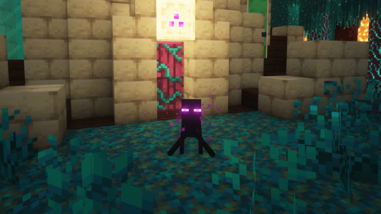 Baby Enderman Sitting