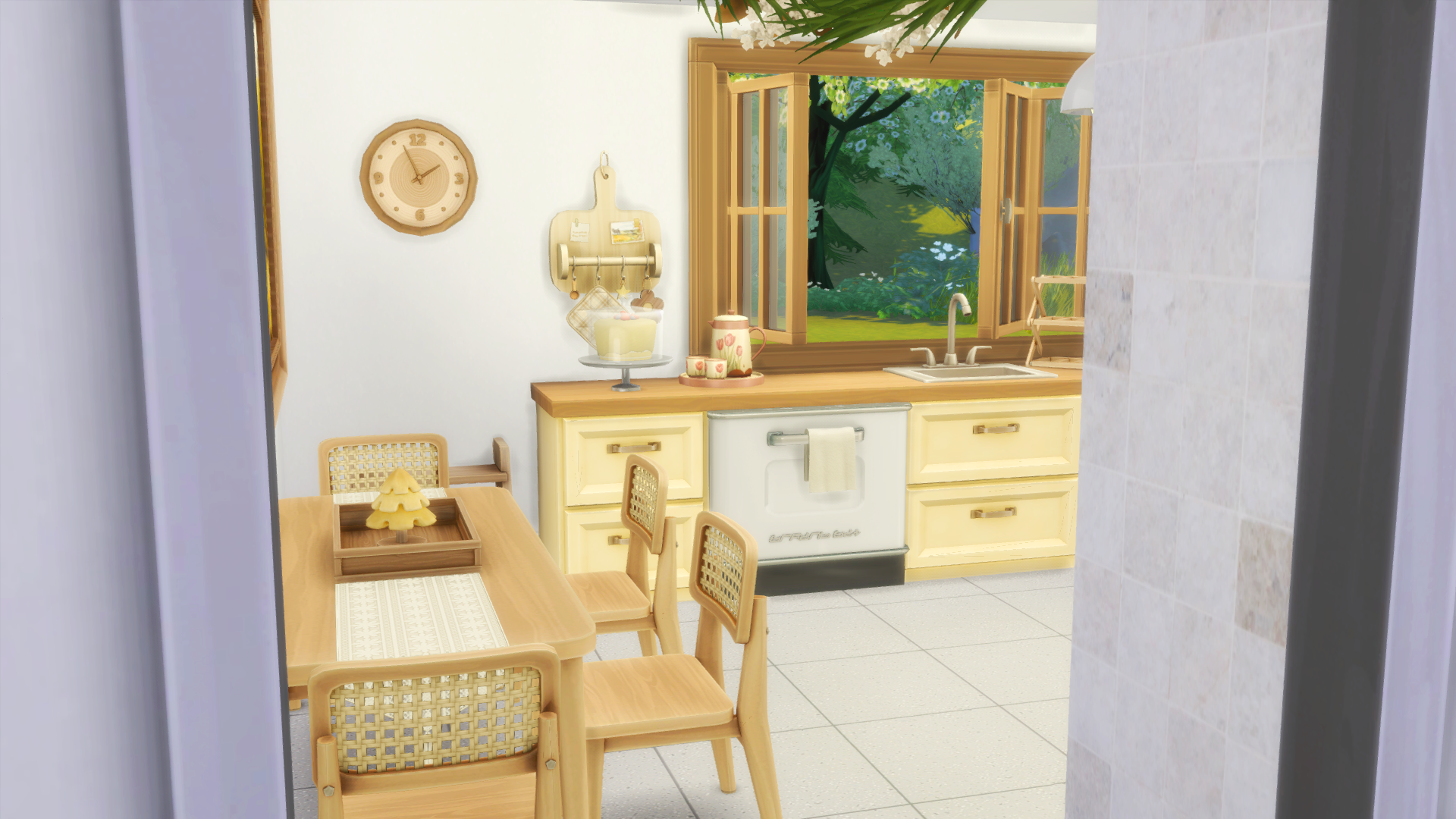 cheerful kitchen