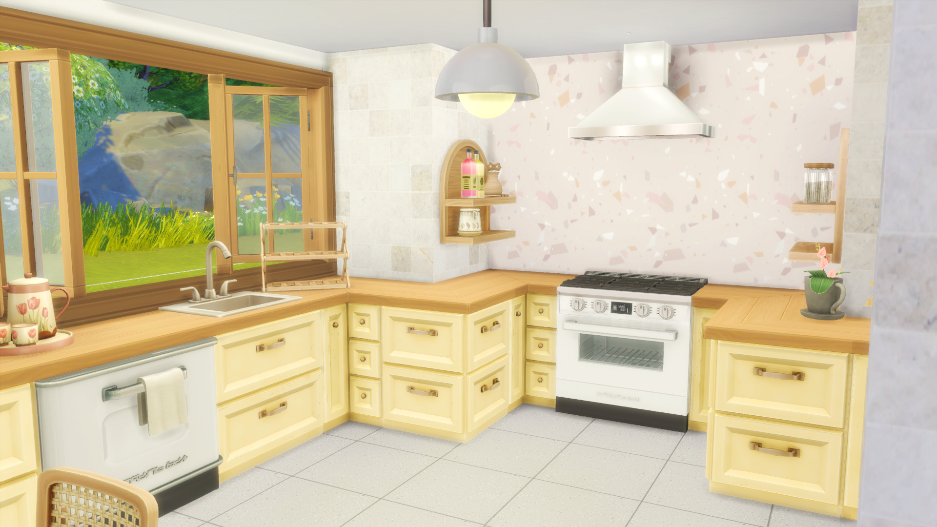 cheerful kitchen