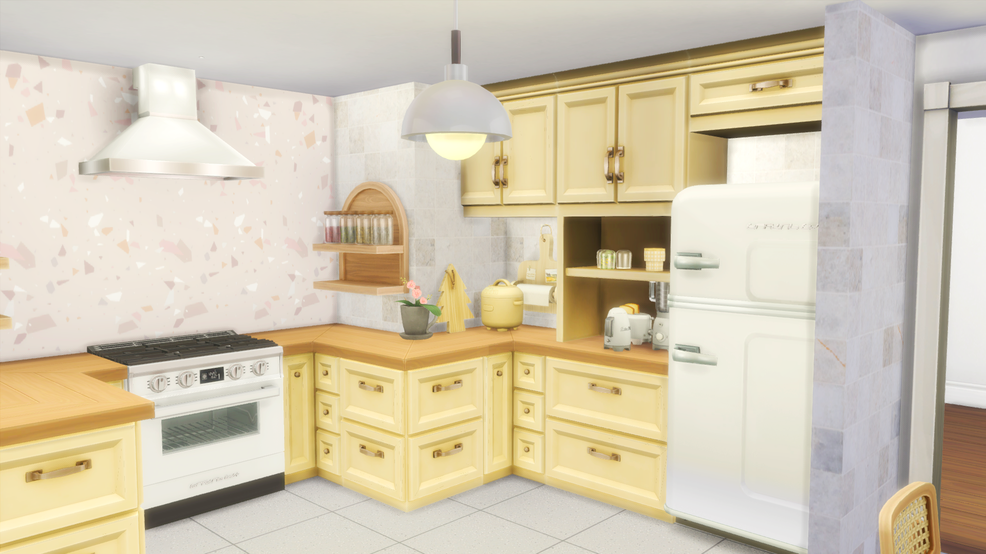 cheerful kitchen