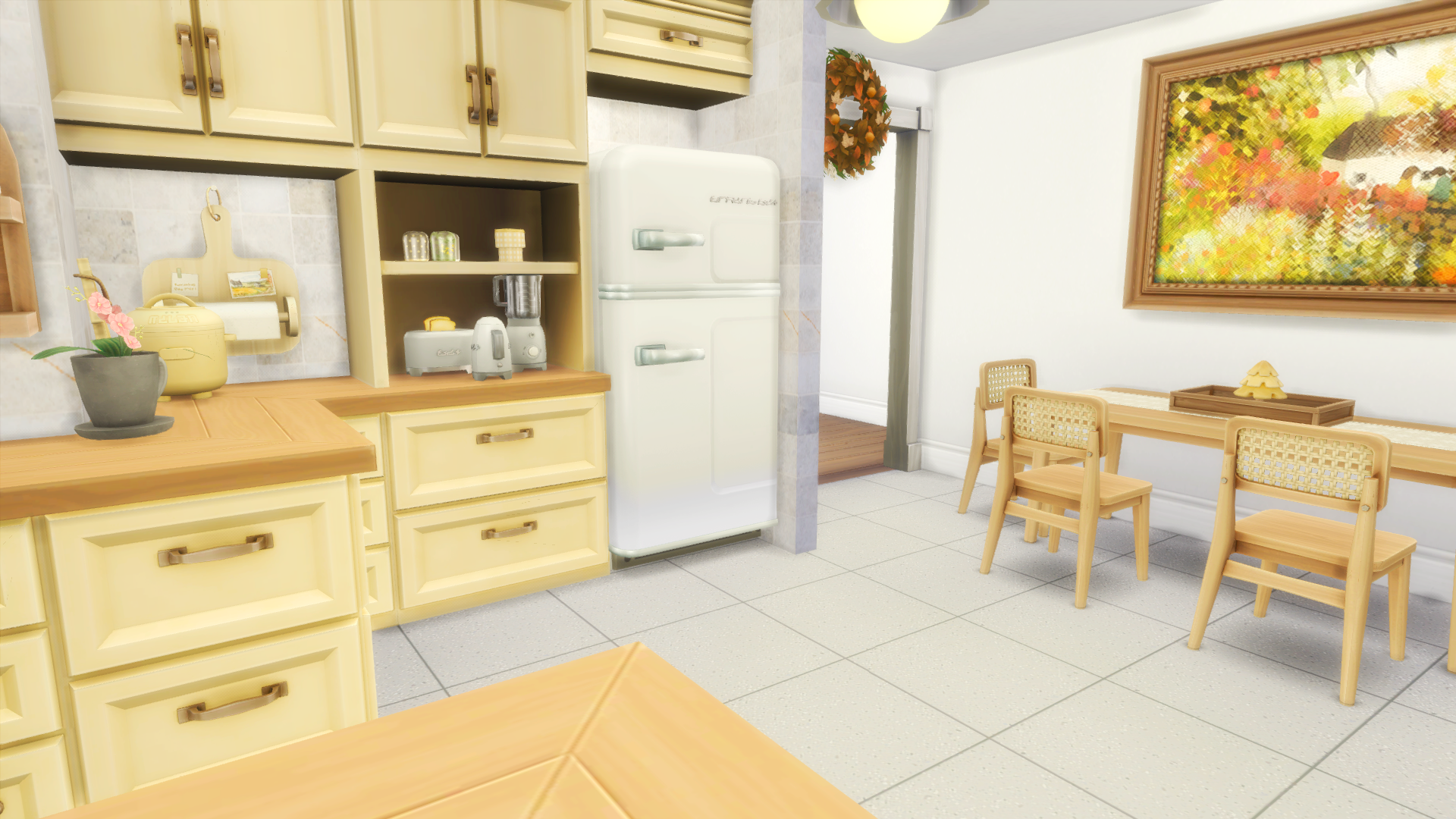 cheerful kitchen