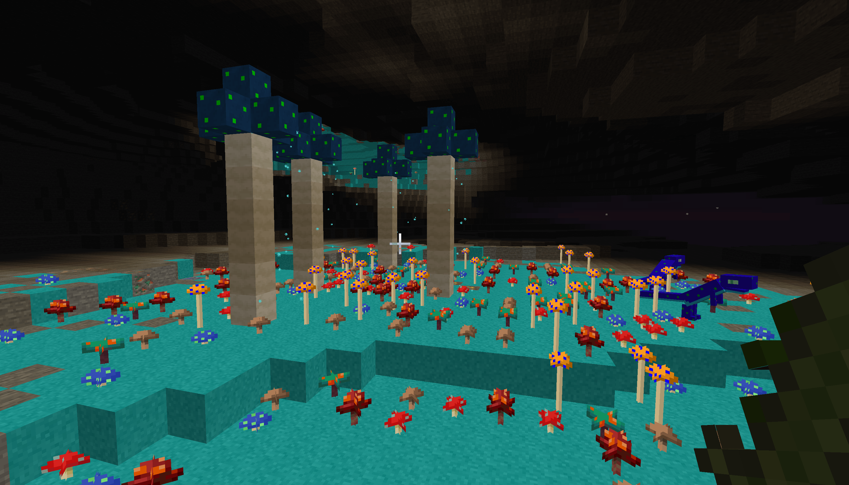 Thumbnail The glow biome that grows in the underground Strangelands.