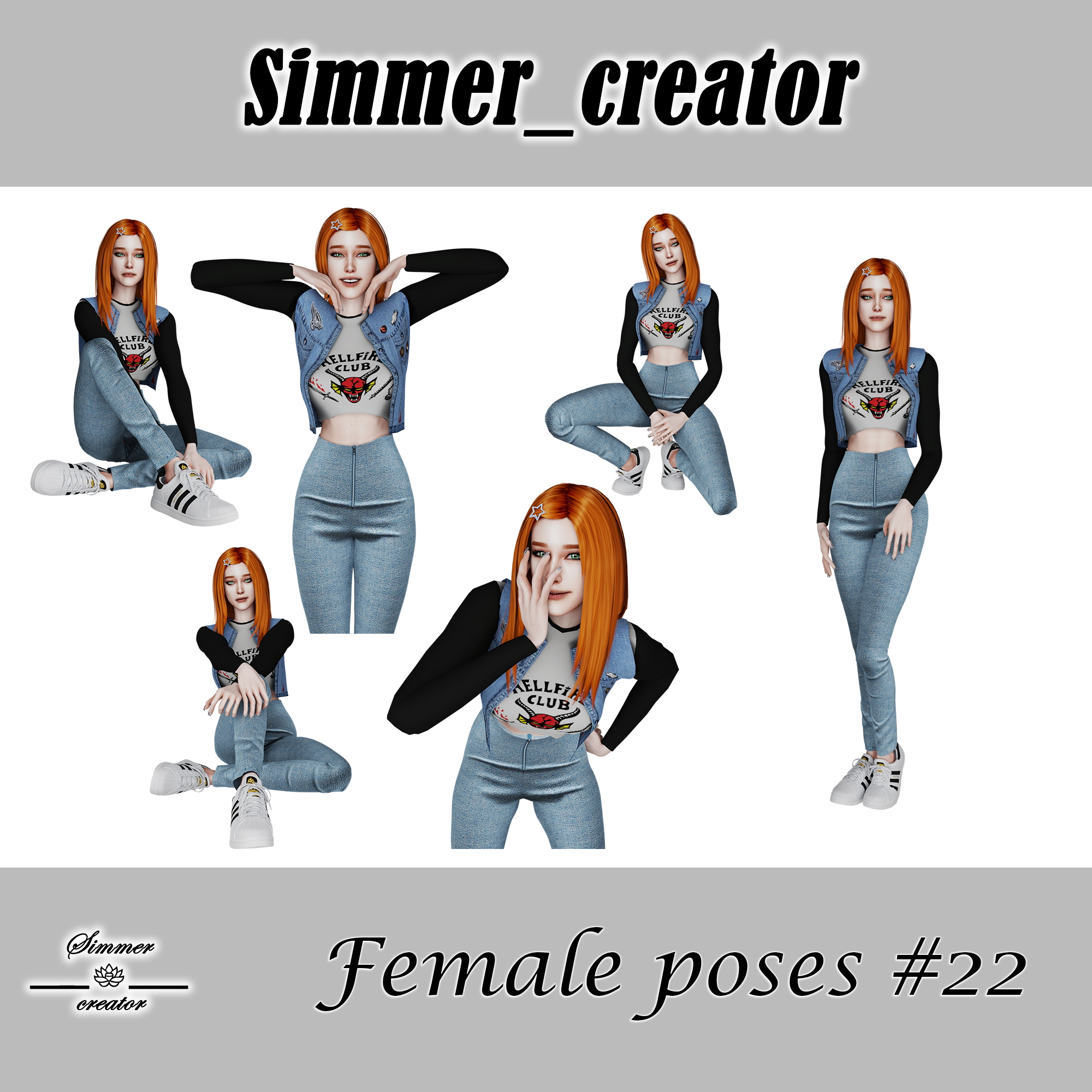 Female poses #22