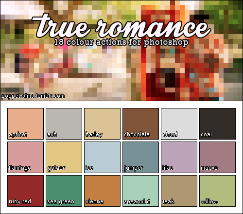 True Romance Palette