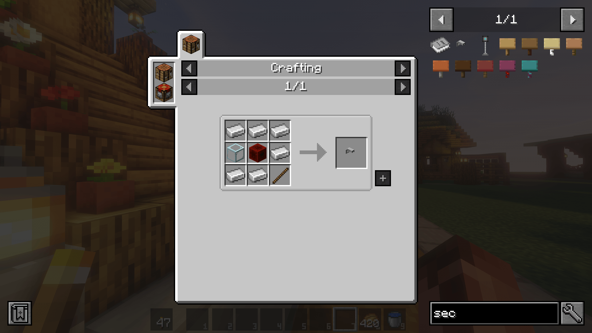 Thumbnail New Blocks and See Any Recipe (If You Can Make It)