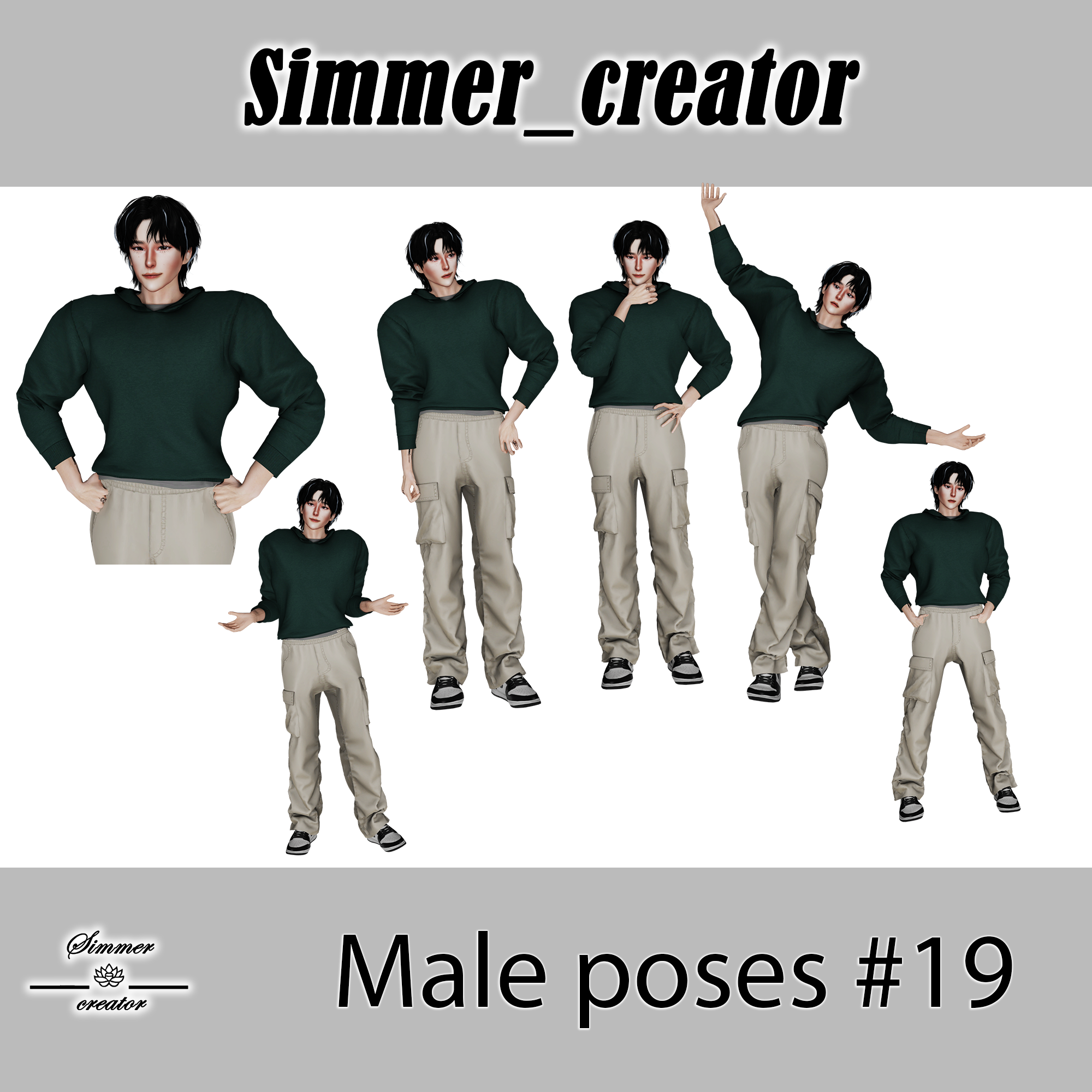 Male poses #19