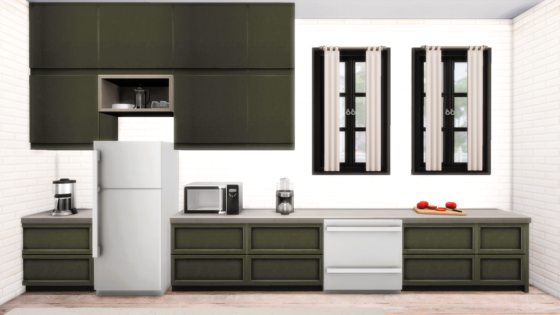 cabinets and appliances