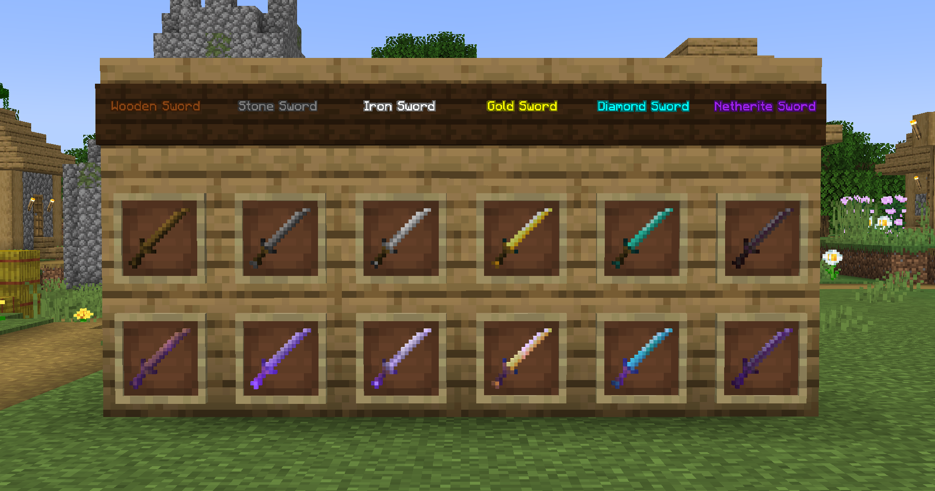 All 6 swords