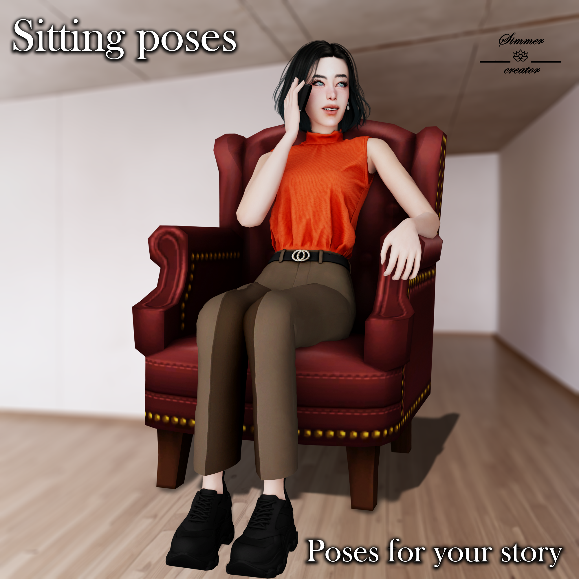 Sitting poses