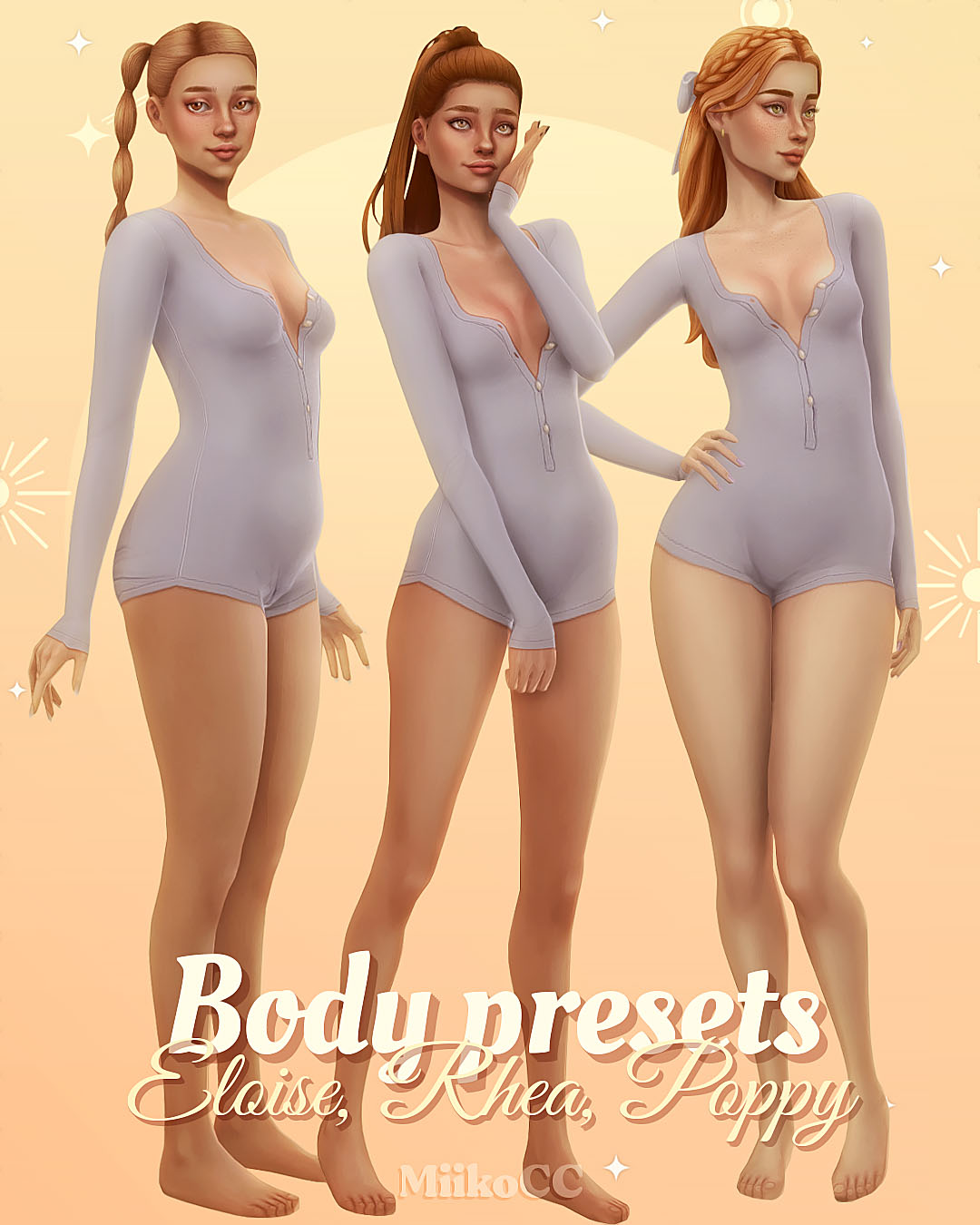 body presets set