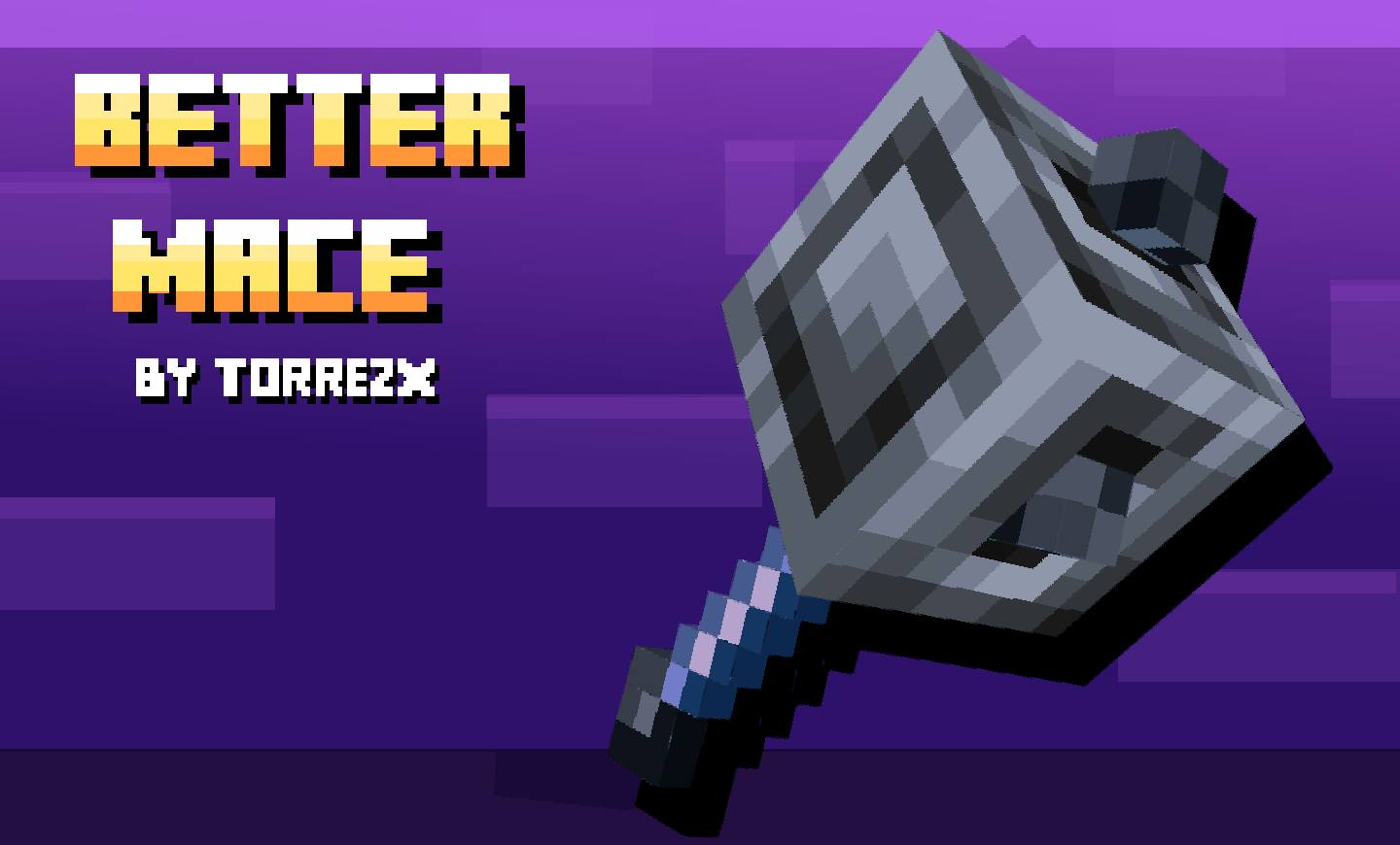 鍛神です！ Torrezx-Better Mace - Minecraft Resource Packs - CurseForge