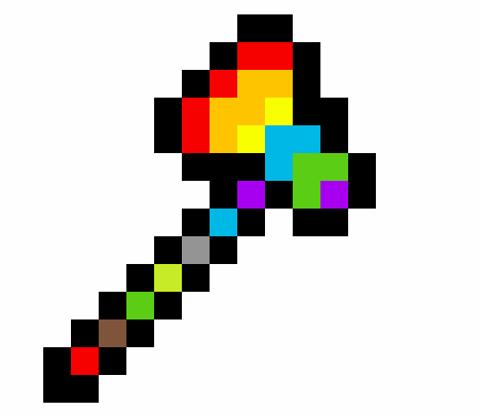 Rainbow Axe