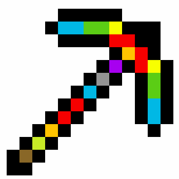 Rainbow Pickaxe