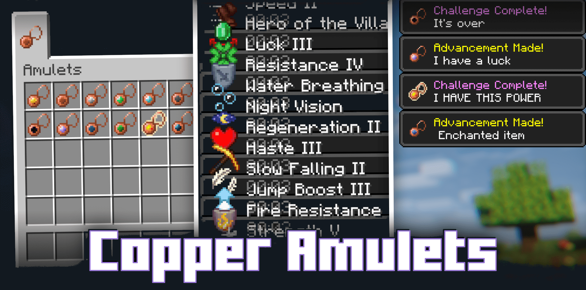 Copper Amulets - Screenshots - Minecraft Mods - CurseForge