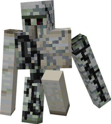 Withering iron golem