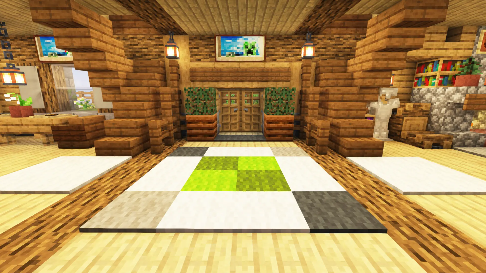 Decorated Wooden Oak House Interior Minecraft Worlds CurseForge Decorated Wooden Oak House Interior Minecraft Worlds CurseForge