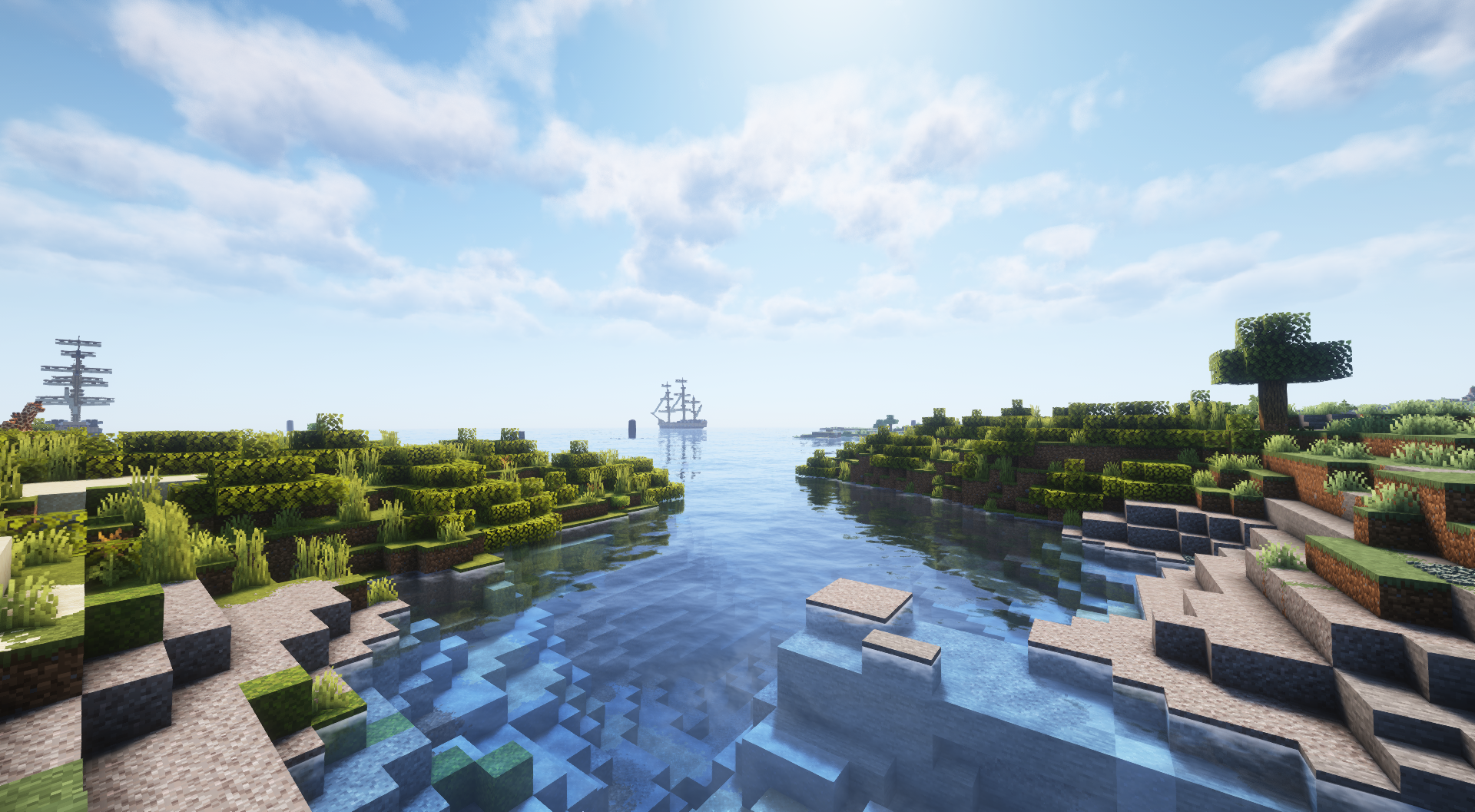 Thumbnail A pretty view found in the modpack
