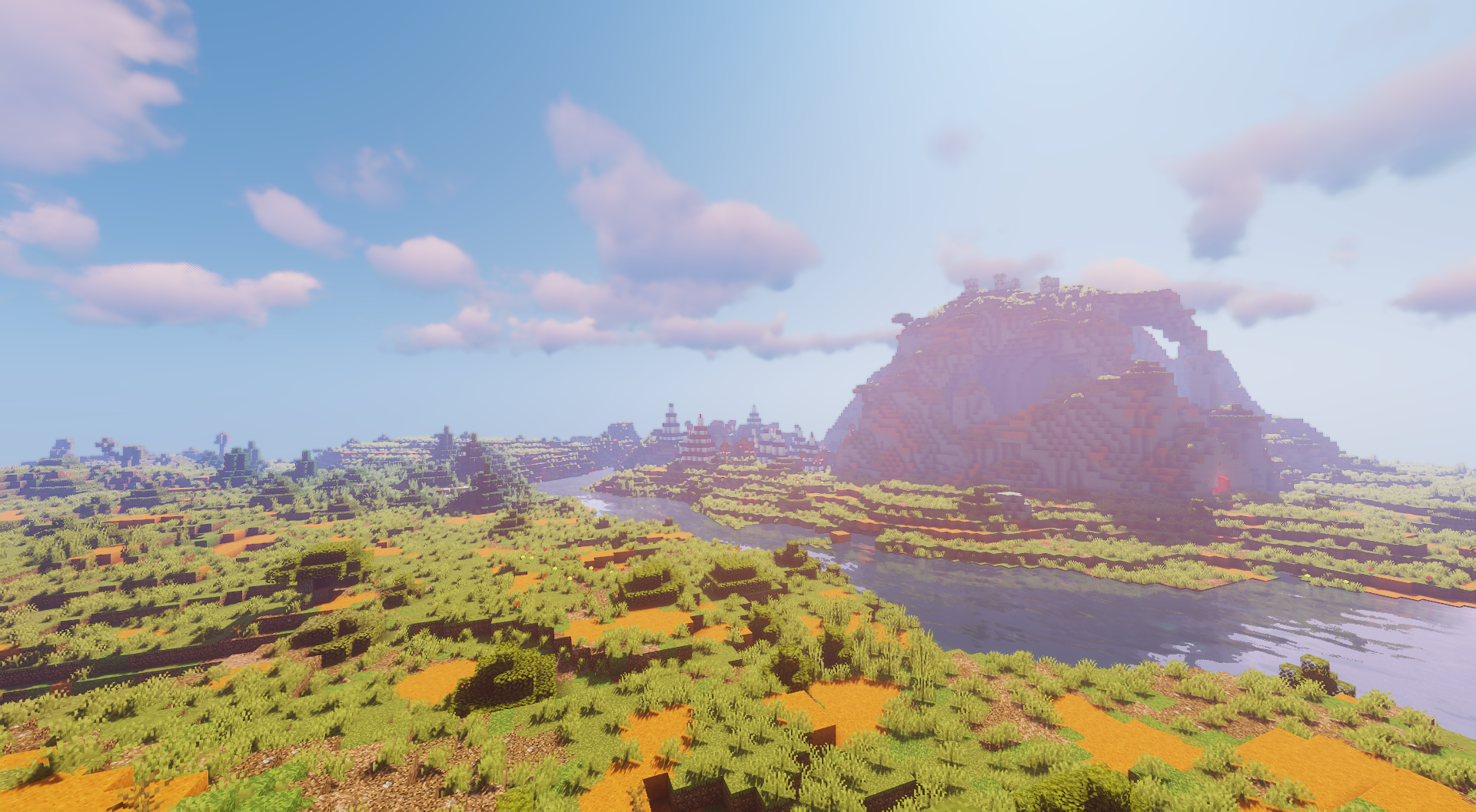 Thumbnail A pretty view found in the modpack