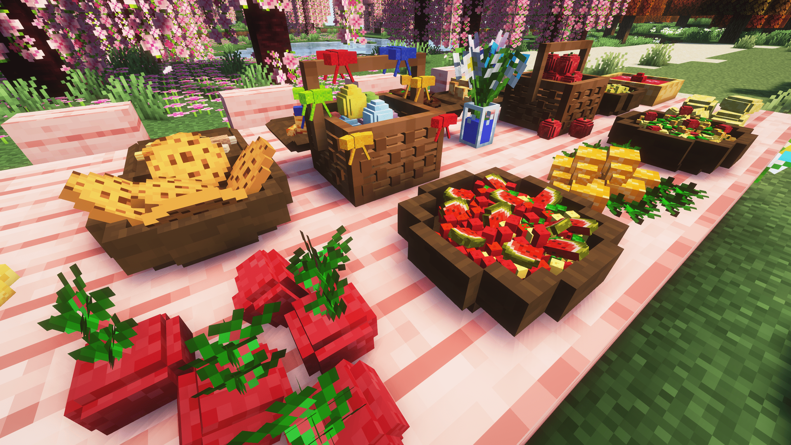 D Placeable Food Screenshots Minecraft Mods Curseforge