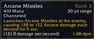 <p>Arcane Missles</p>