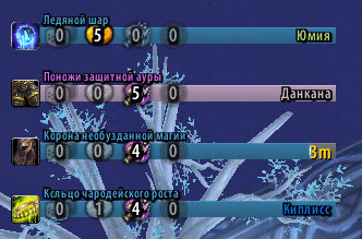 <p>Example of loot roll frames</p>