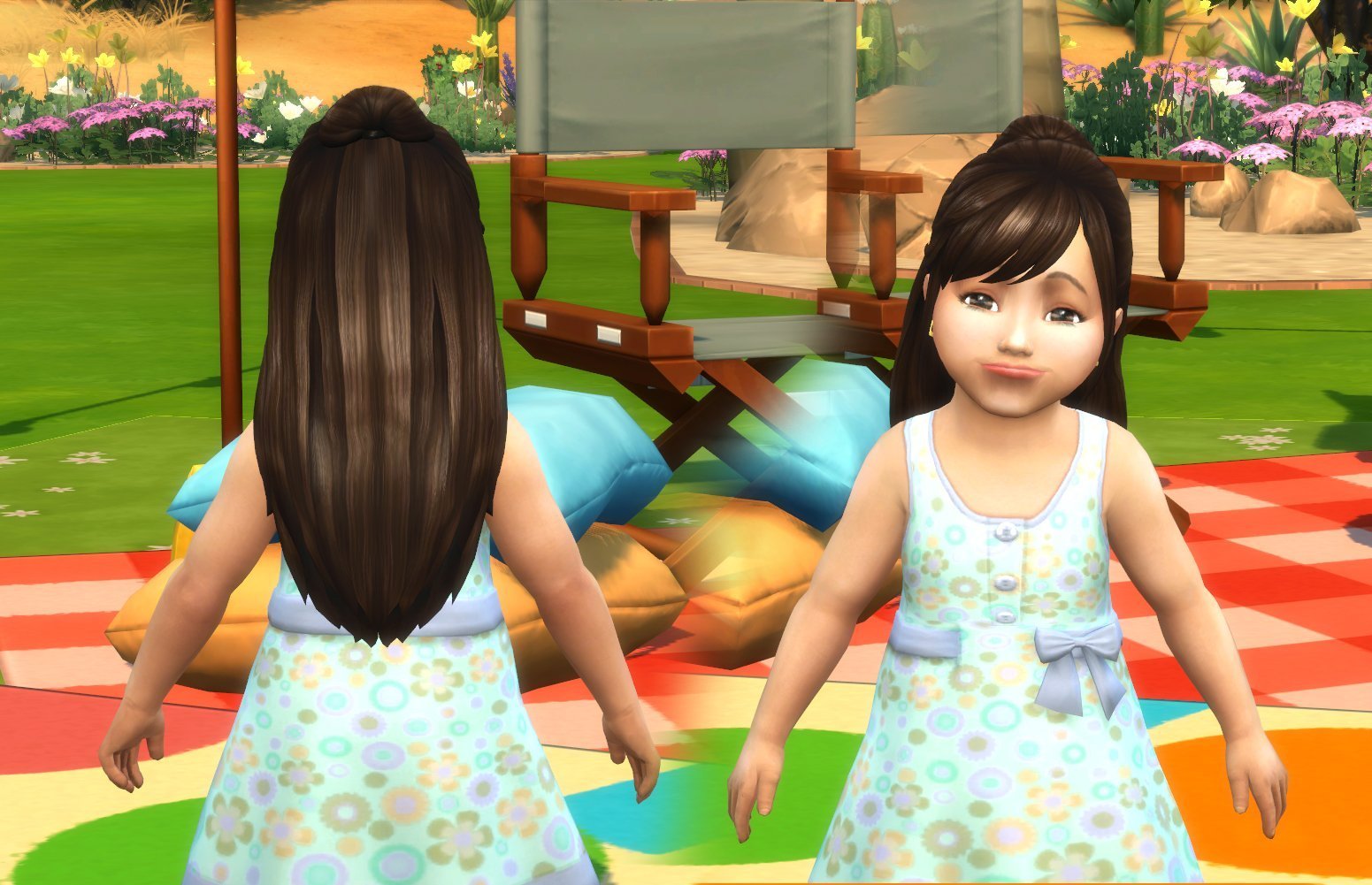 Natalie Hairstyle for Toddlers in game