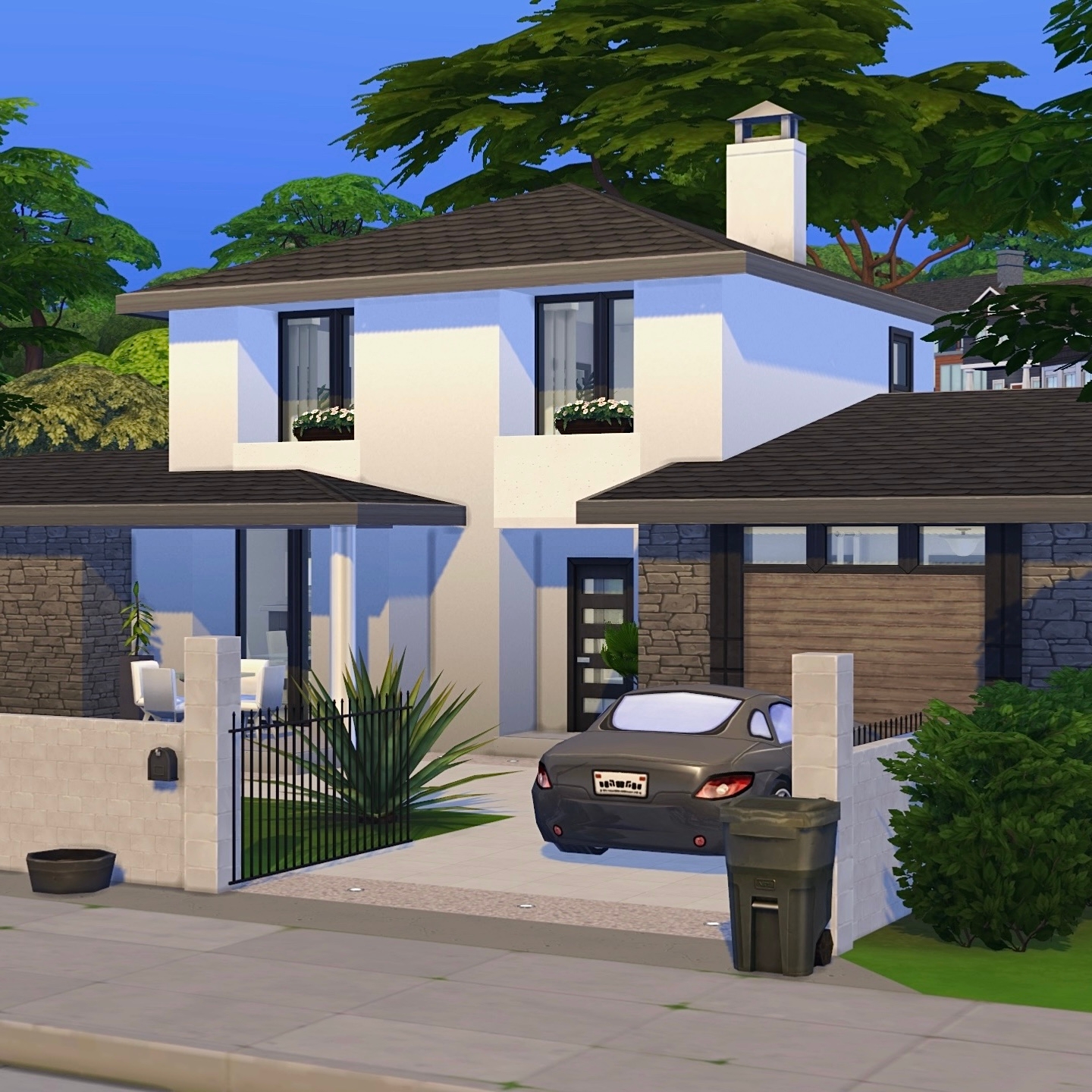 Base Game Modern House