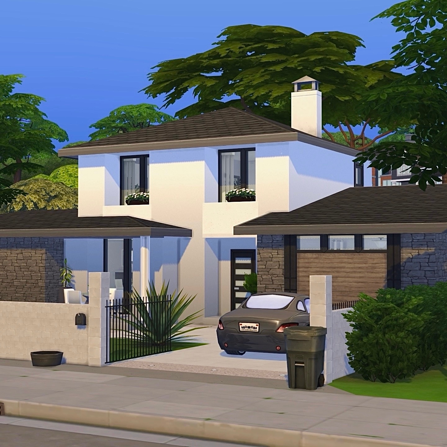 Base Game Modern House