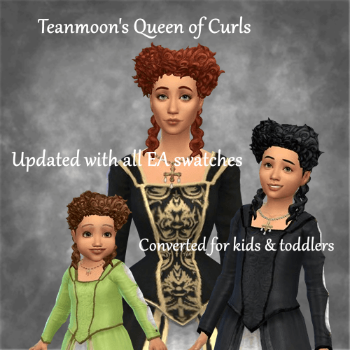 Teanmoon's Queen of Curls - for toddlers to adults