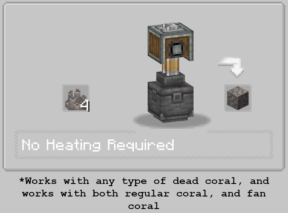 Dead Coral Blocks recipe