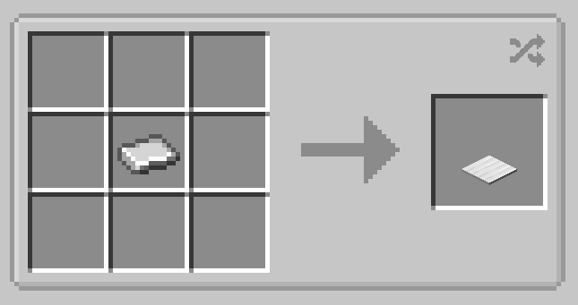 Efficient Iron Pressure Plate recipe