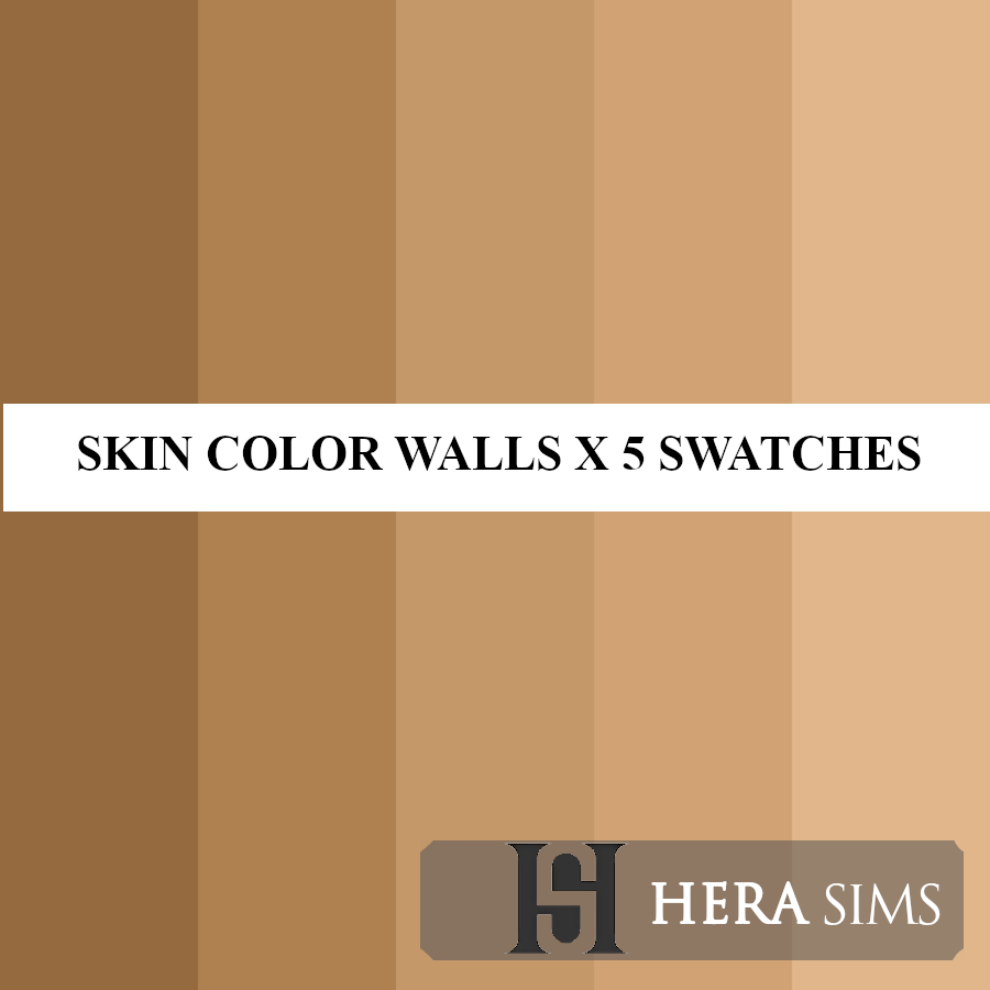 Skin color - wall set