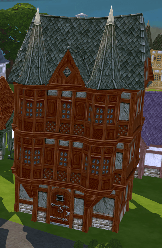 Medieval Old Town Hood Deco Houses - Soap Maker Set