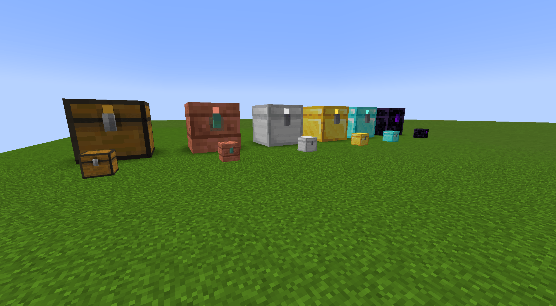 Colossal Chests use the textures from "Iron Chests: Restocked" too!