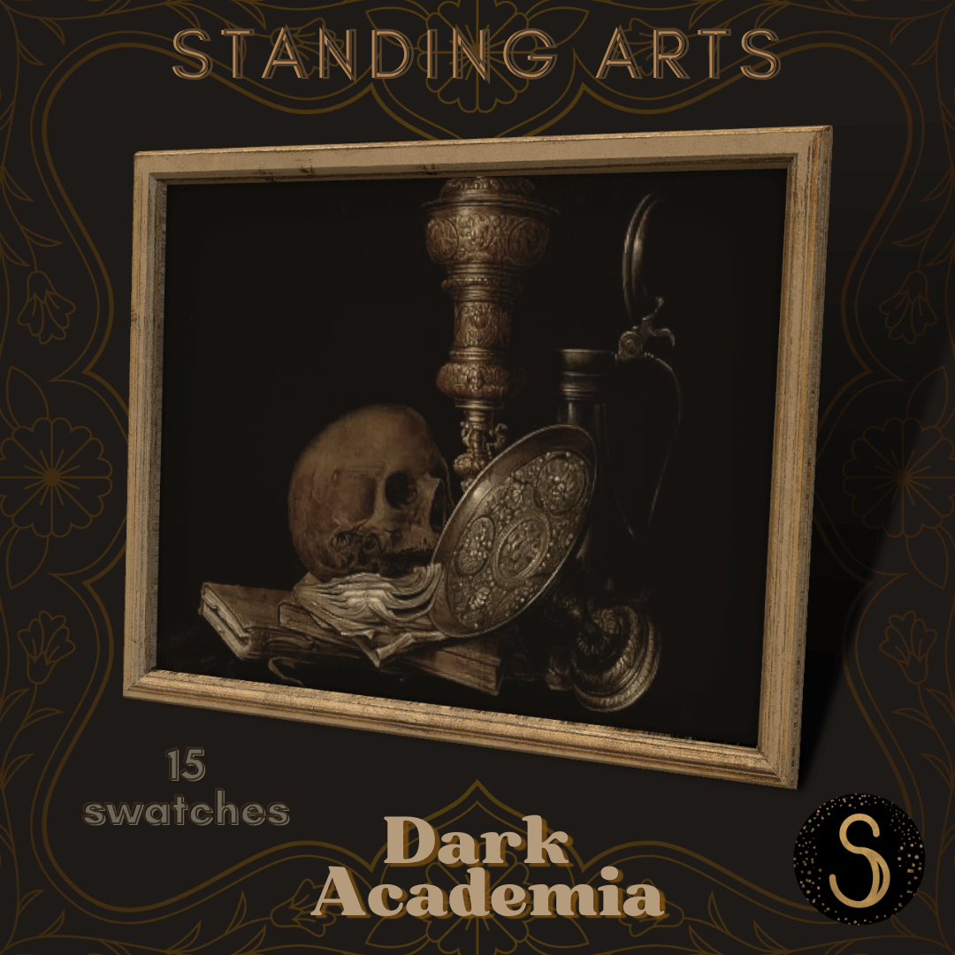 Dark Academia - Standing Landscape Arts