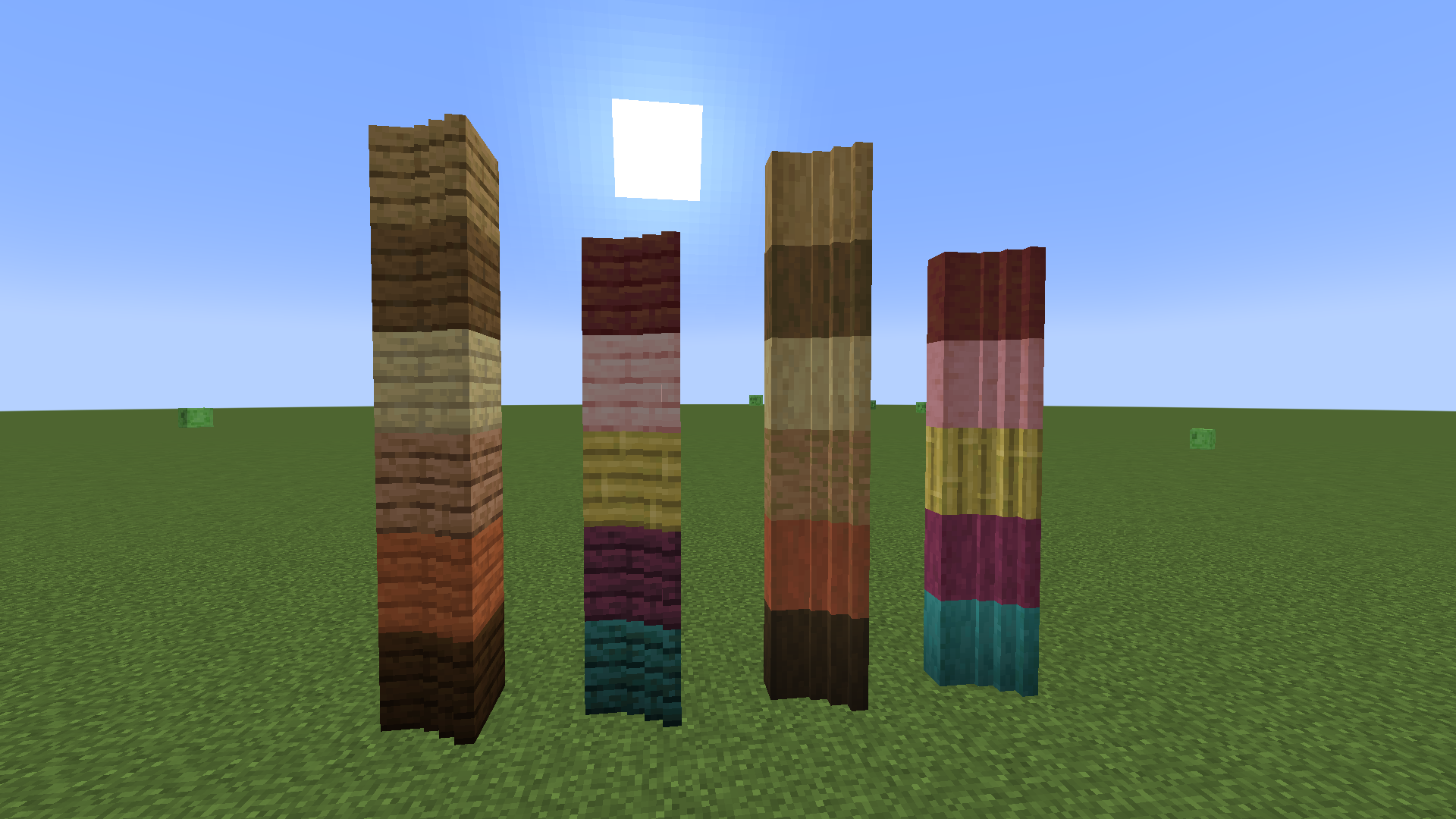 Decorative Wooden Lattices Screenshots Minecraft Mods