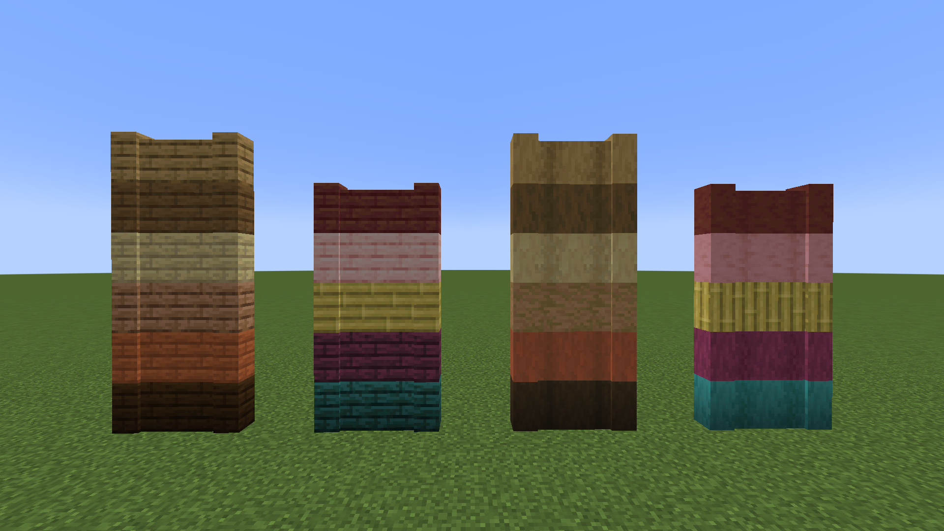 Decorative Wooden Lattices Screenshots Minecraft Mods