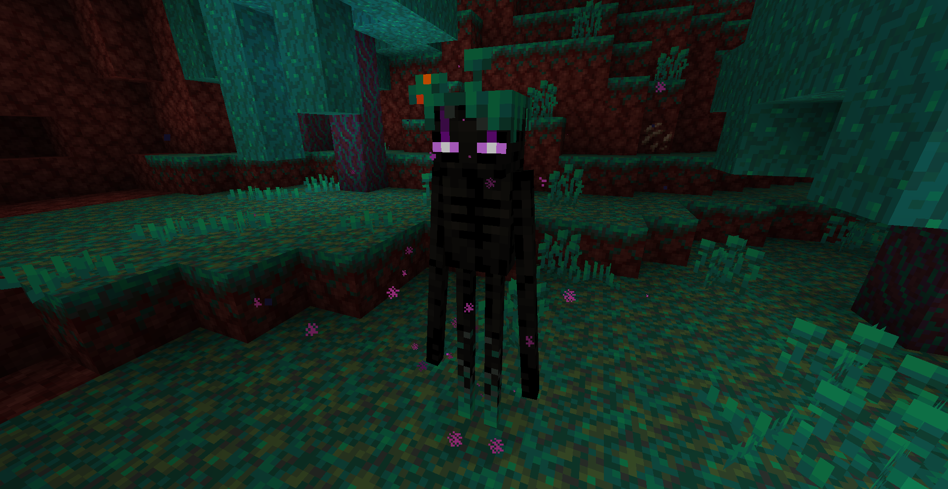 Warped Forest Enderman