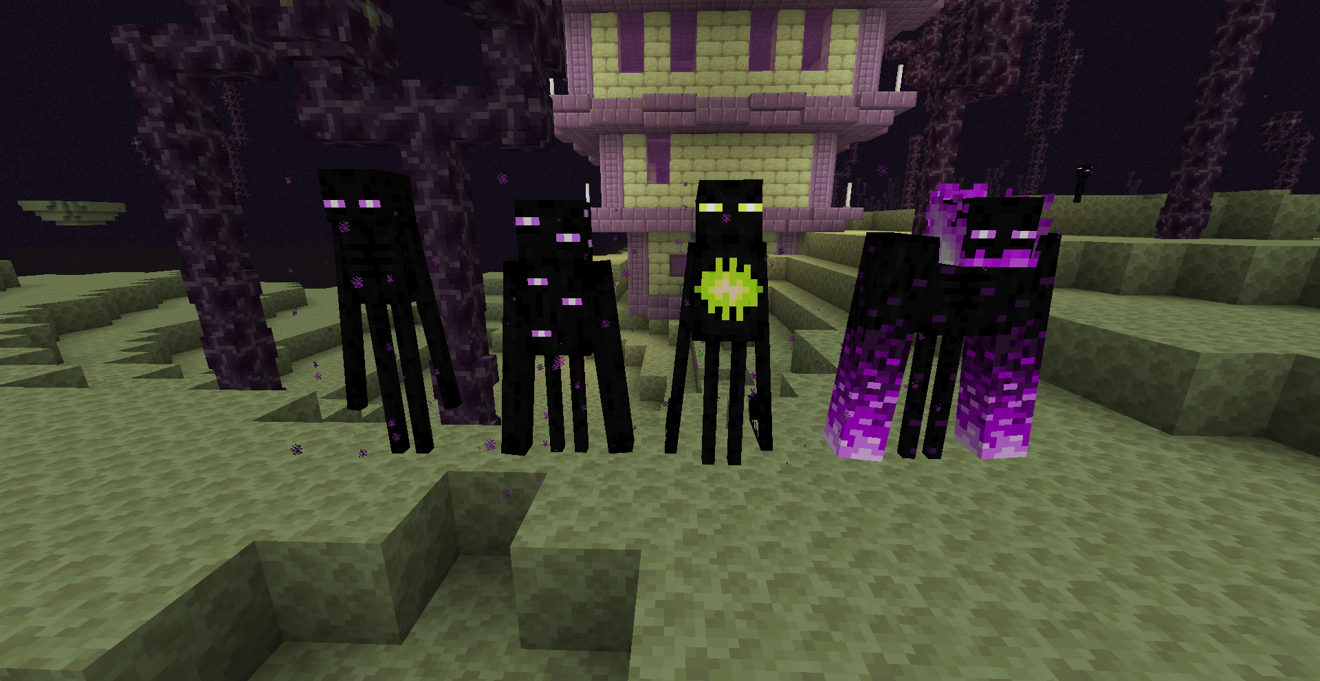 End Enderman and Enderlings