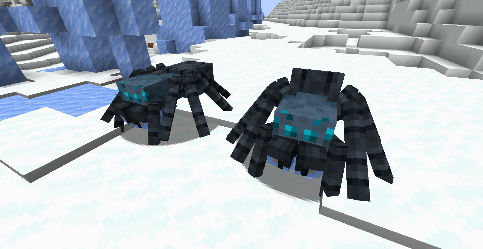 Some Snowy Spiders