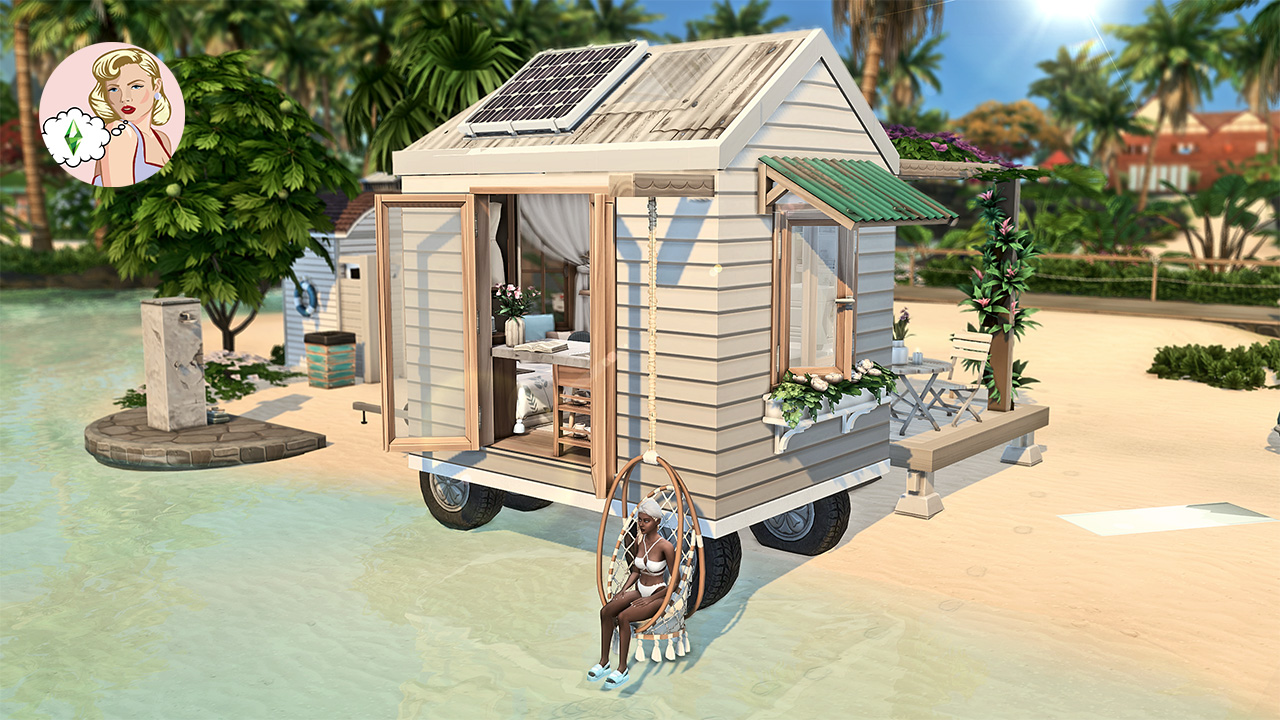 Tiny Beach House on Wheels